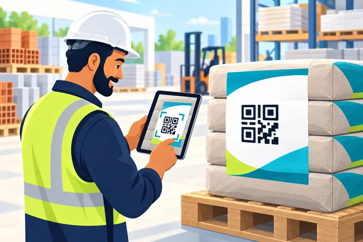 QR Code impresso na embalagem de um produto